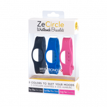 ZeCircle Braccialetti x3 - Indossa colori diversi ogni giorno - MyKronoz