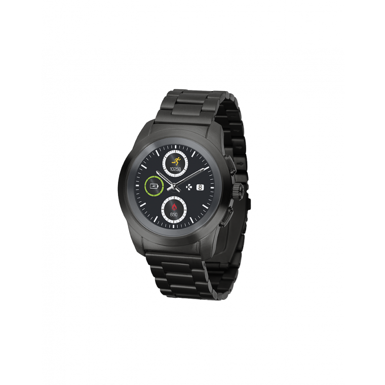 ZeTime Elite - 世界初のハイブリッドスマートウォッチ時計本来の針とカラータッチスクリーン - MyKronoz
