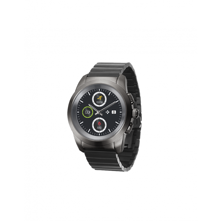ZeTime Elite - 世界初のハイブリッドスマートウォッチ時計本来の針とカラータッチスクリーン - MyKronoz