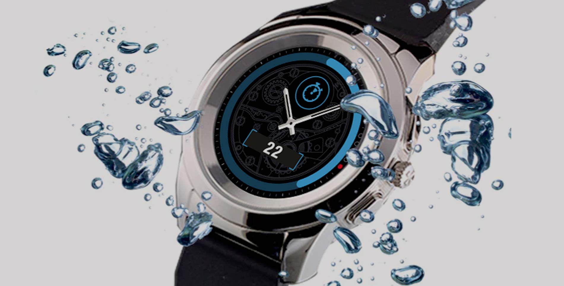 ZeTime water resistance up to 5 ATM